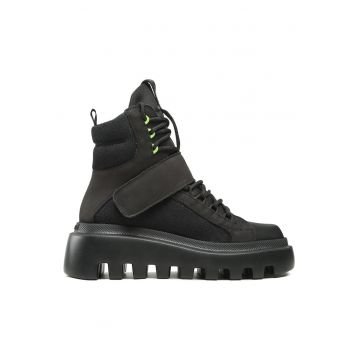 Botine dama Vic Matie - 1C6556D - Piele naturala - 35 EU - Negru