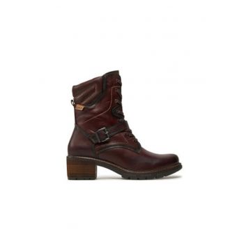Botine dama  W1T-8675C1 - Piele naturala - 36 EU - Maro