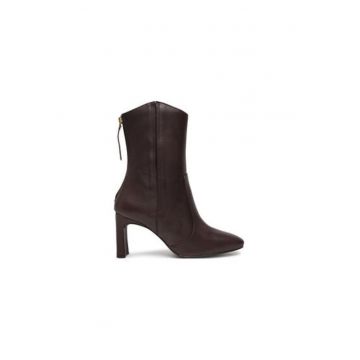 Botine dama  WERNER_CCP - Piele naturala - 40 EU - Maro