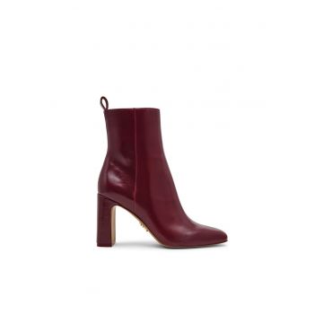 Botine de piele ecologica Adelise