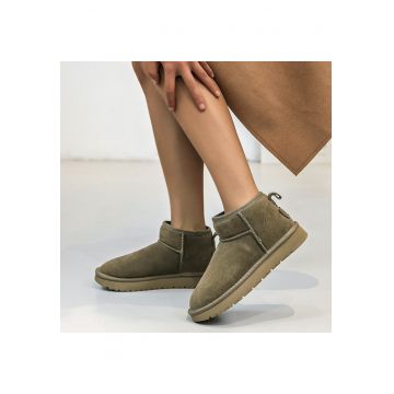Ghete kaki din piele naturala JB1966 111 15889 Ghete kaki din piele naturala JB1966 111 15889
