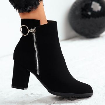 Botine Dama Edith2 Negre #7892M Botine Dama Edith2 Negre #7892M