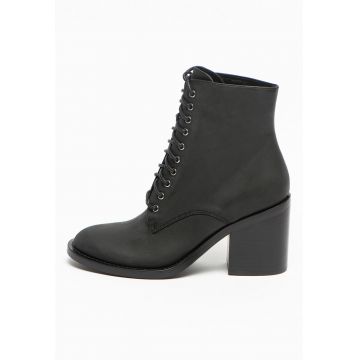 Botine de piele nabuc Knowles Botine de piele nabuc Knowles