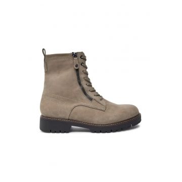 Botine 1-25207-43 Gri -  Piele naturala