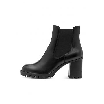 Botine Chelsea de piele si piele ecologica