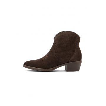 Botine cowboy cu toc cubanez Leyla
