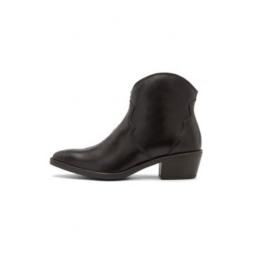 Botine cowboy cu toc cubanez Leyla