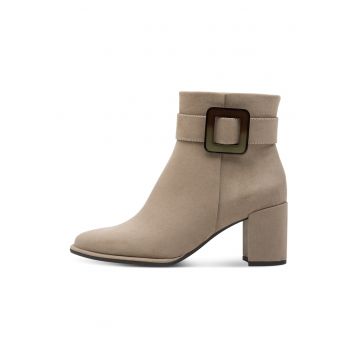 Botine cu toc si fermoar