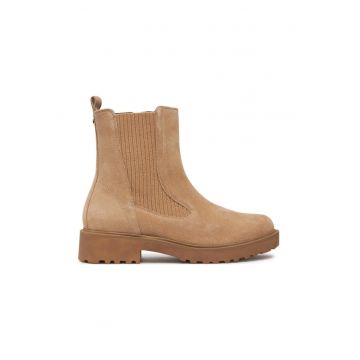 Botine dama -  304310 - Piele naturala - Bej