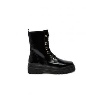 Botine dama  51.721.97 - Piele naturala - Negru