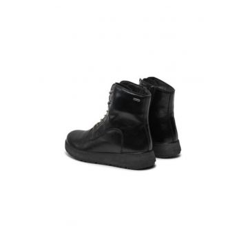 Botine dama  95651 - Piele naturala - 36 EU - Negru