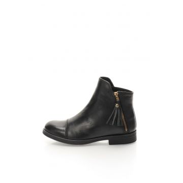 Botine de piele Agatha