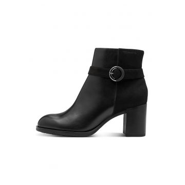 Botine de piele intoarsa ecologica si piele