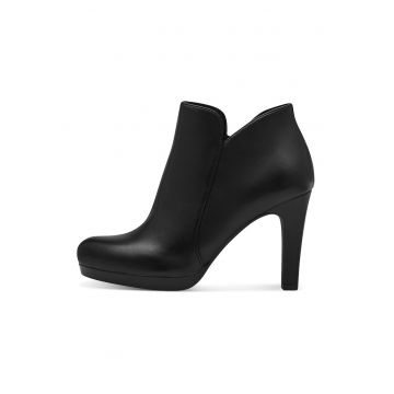 Botine din piele ecologica cu toc