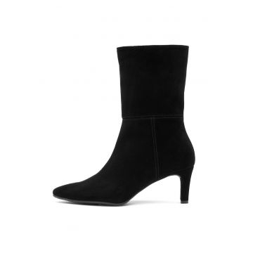 Botine din piele intoarsa cu fermoar Kaya