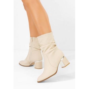 Botine elegante Dominque bej