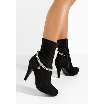 Botine elegante Isletta negre