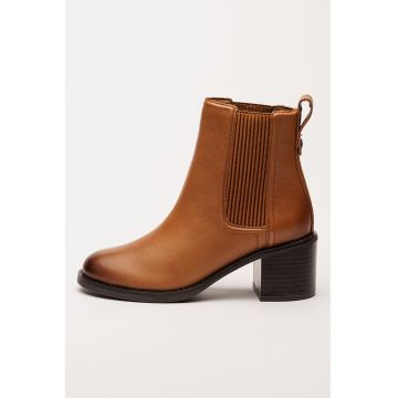 Botine Chelsea de piele Chamberly