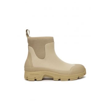 Botine dama -  11356 - Cauciuc - Maro