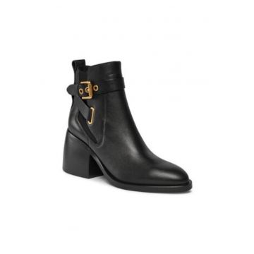 Botine dama 303023232 - See by Chloe - Piele naturala - Negru -