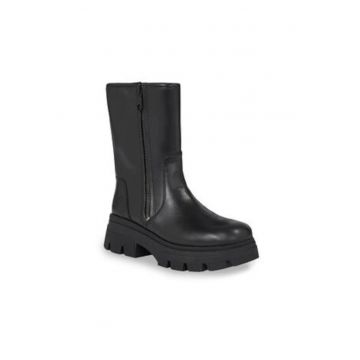 Botine dama 303063283 -  Piele naturala - Negru -