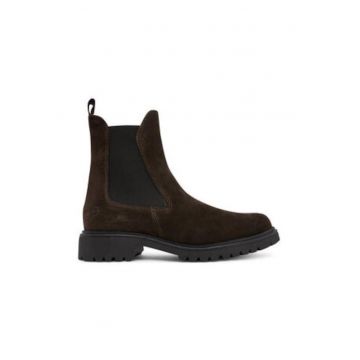 Botine dama 305246776 -  Piele naturala - Maro