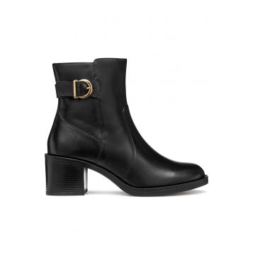 Botine dama 305319753 -  Piele naturala - Negru -