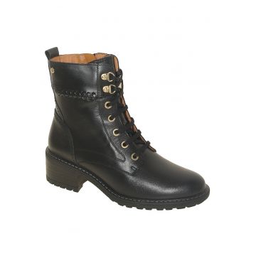 Botine dama  MEDINA - piele naturala - confort maxim - negre