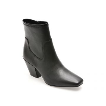 Botine elegante ALDO negre, ADWAODITH 001, din piele naturala