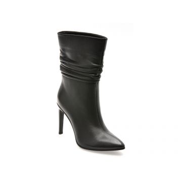 Botine elegante ALDO negre, CR147B, din piele naturala
