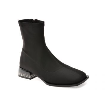 Botine FLAVIA PASSINI negre, 95261, din material textil