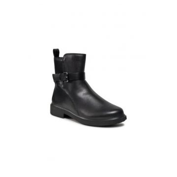 Botine dama  22201301001 - Piele naturala - 40 EU - Negru Botine dama  22201301001 - Piele naturala - 40 EU - Negru