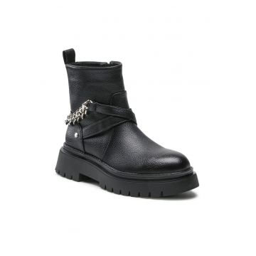 Botine dama -  5904862015514 - Piele ecologica - Negru Botine dama -  5904862015514 - Piele ecologica - Negru