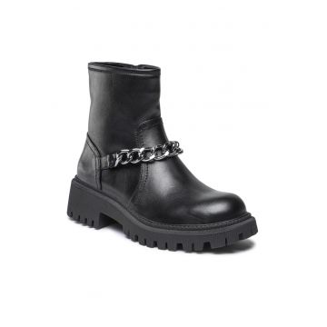 Botine dama -  5904862043807 - Piele ecologica - Negru Botine dama -  5904862043807 - Piele ecologica - Negru