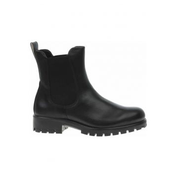 Botine dama -  Piele - Negru1 Botine dama -  Piele - Negru1