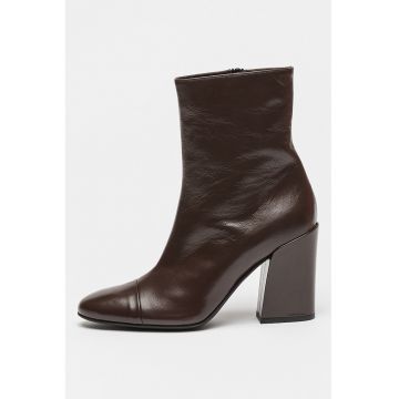 Botine cu toc masiv Essential Botine cu toc masiv Essential