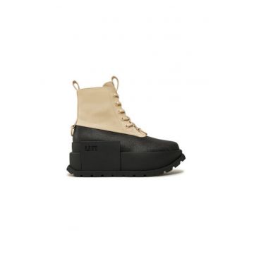 Botine dama  10881510192 - Piele naturala - 38 EU - Bej Botine dama  10881510192 - Piele naturala - 38 EU - Bej
