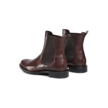 Botine dama  26650301014 - Piele naturala - Maro Botine dama  26650301014 - Piele naturala - Maro