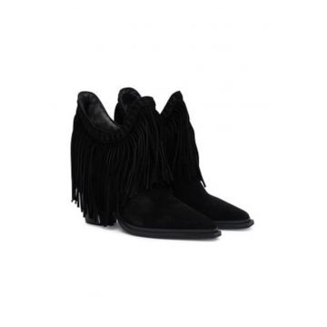 Botine dama 305457981 -  Piele naturala - Negru Botine dama 305457981 -  Piele naturala - Negru