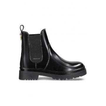 Botine dama 305605207 -  Piele naturala - Negru - Botine dama 305605207 -  Piele naturala - Negru -