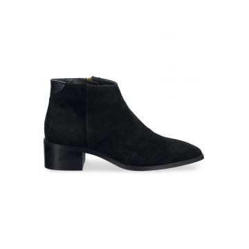 Botine dama -  cu toc - piele naturala - negru - Botine dama -  cu toc - piele naturala - negru -