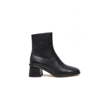 Botine dama  CX017 - Piele naturala - Negru Botine dama  CX017 - Piele naturala - Negru