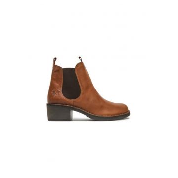 Botine dama  MEME030FLY - Piele naturala - 36 EU - Maro Botine dama  MEME030FLY - Piele naturala - 36 EU - Maro