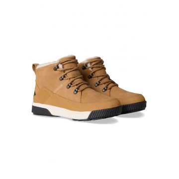 Botine dama  NF0A4T3XKOM1 - Piele naturala - Maro Botine dama  NF0A4T3XKOM1 - Piele naturala - Maro