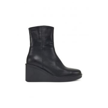 Botine dama pana la glezna -  305573476 - piele naturala - negru - Botine dama pana la glezna -  305573476 - piele naturala - negru -
