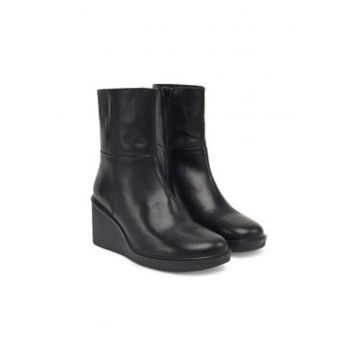 Botine dama pana la glezna -  305573476 - piele naturala Botine dama pana la glezna -  305573476 - piele naturala