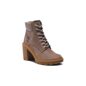 Botine dama -  piele naturala - grej Botine dama -  piele naturala - grej