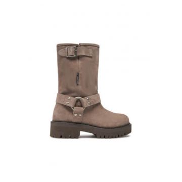 Botine dama -  piele naturala - gri Botine dama -  piele naturala - gri