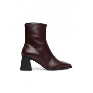 Botine dama -  piele naturala - maro Botine dama -  piele naturala - maro