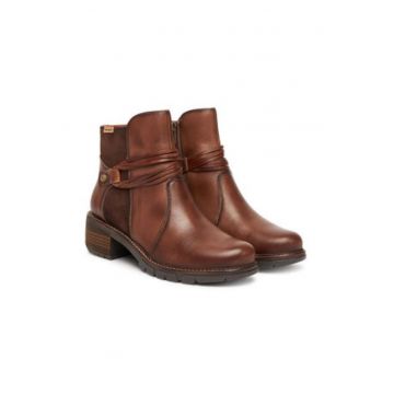 Botine dama -  piele naturala - maro - set ghetute Botine dama -  piele naturala - maro - set ghetute